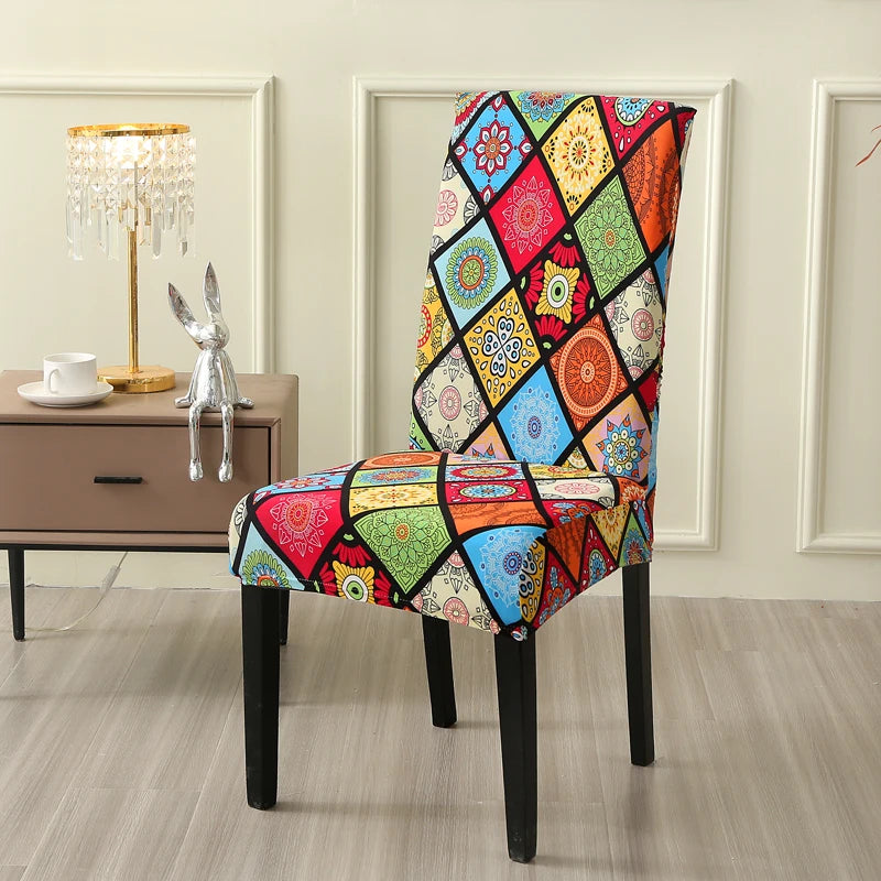 Stretch Chair Covers – Washable & Non-Slip