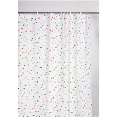 Waterproof shower curtain.