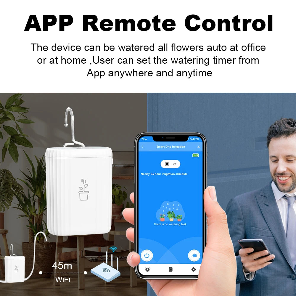 WiFi Smart Drip Watering System