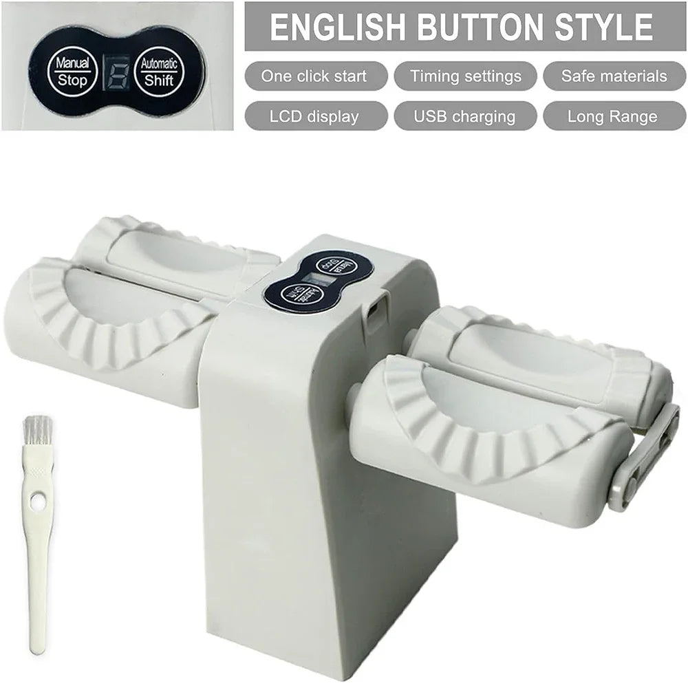 Electric double-head dumpling maker.
