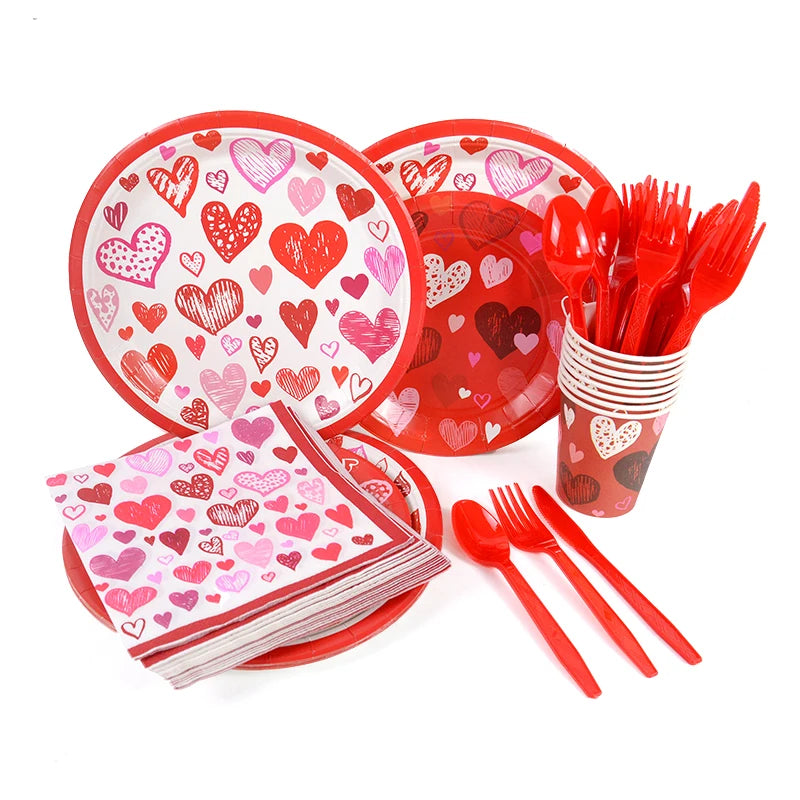 ove Heart Party Set