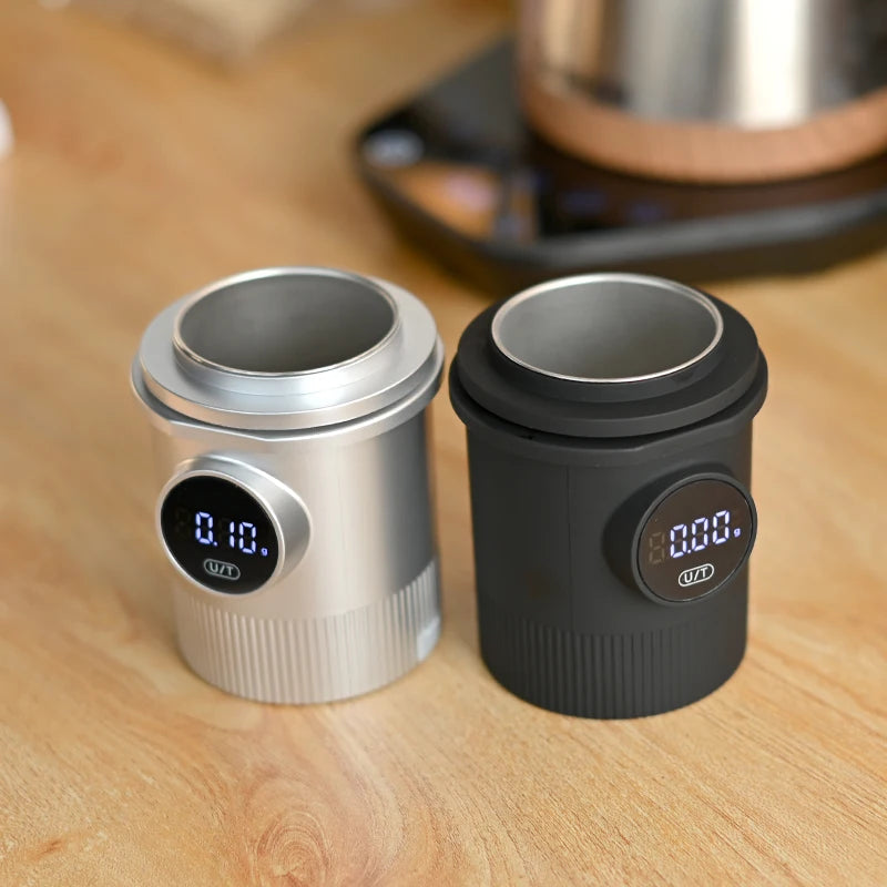 Digital Coffee Scale — LCD Electronic Weighing Cup, 500g Precision Dosing.