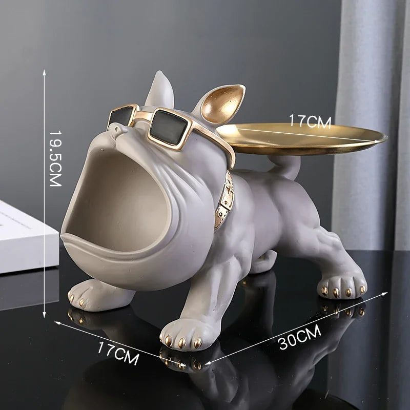 Bulldog Decorative Figurine for Home