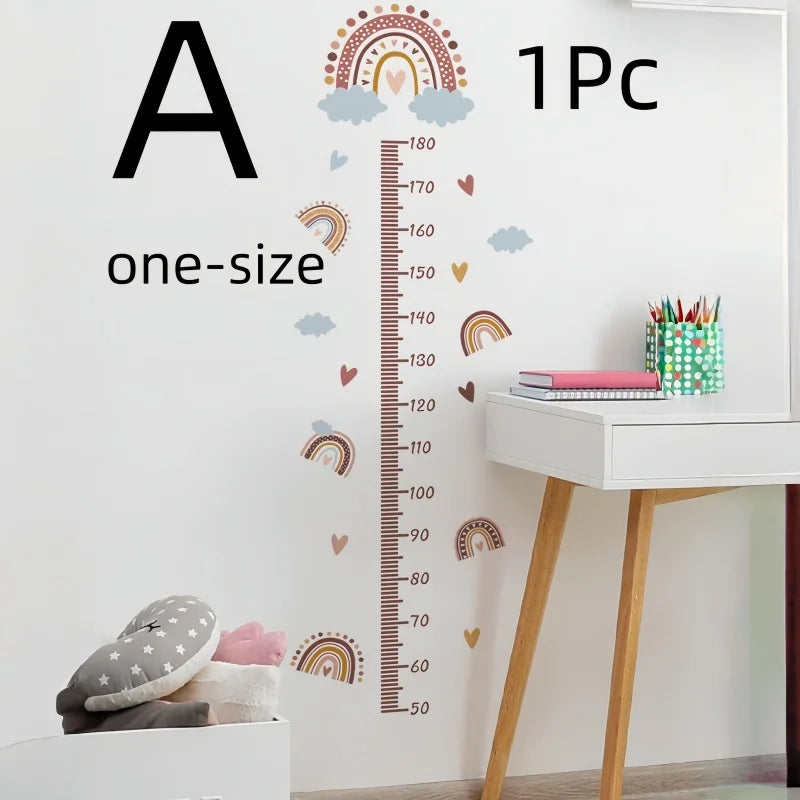 Height measurement wall sticker.
