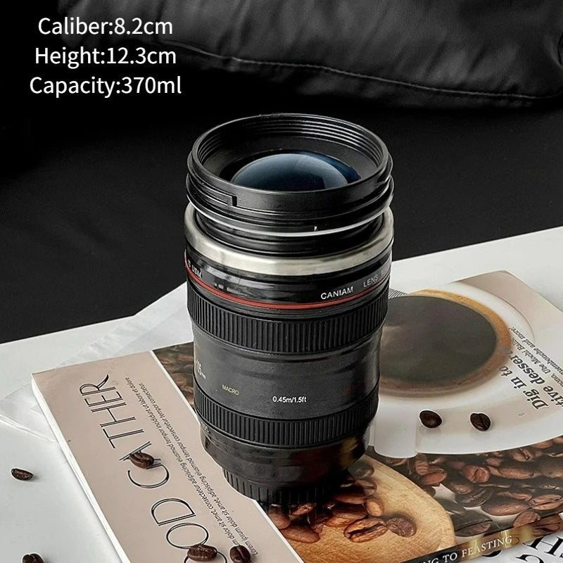 Stainless Steel Travel Thermos – Hot & Thermal Cup with Cover, Coffee Mug