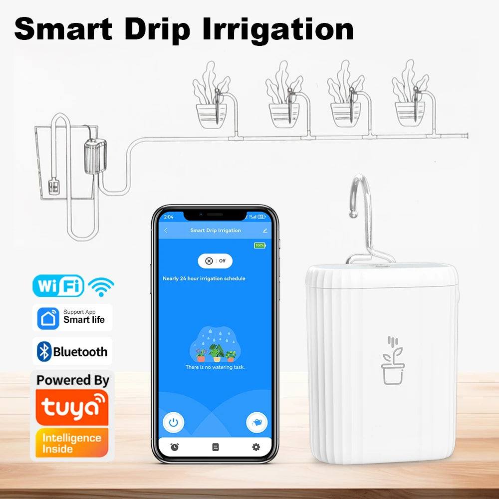 WiFi Smart Drip Watering System