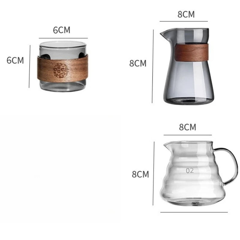 Hand Drip Coffee Server – Glass Coffeeware