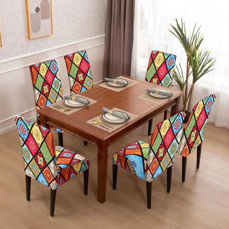 Stretch Chair Covers – Washable & Non-Slip