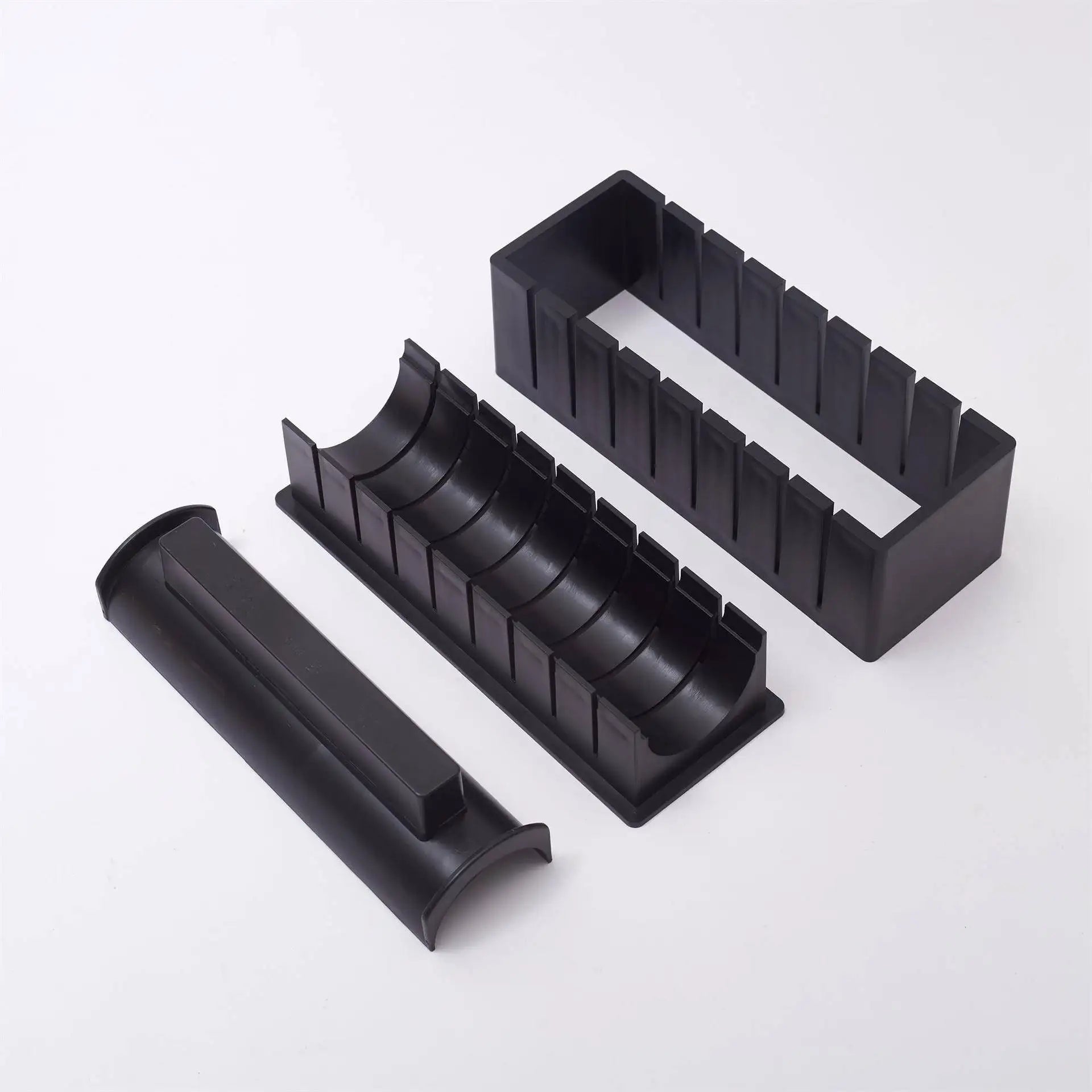 DIY Sushi Making Kit — Rice Roller with Fork & Spatula for Home Use.