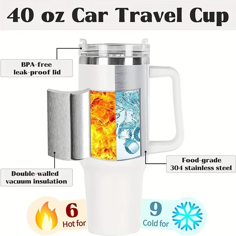 40 oz Stainless Steel Tumbler