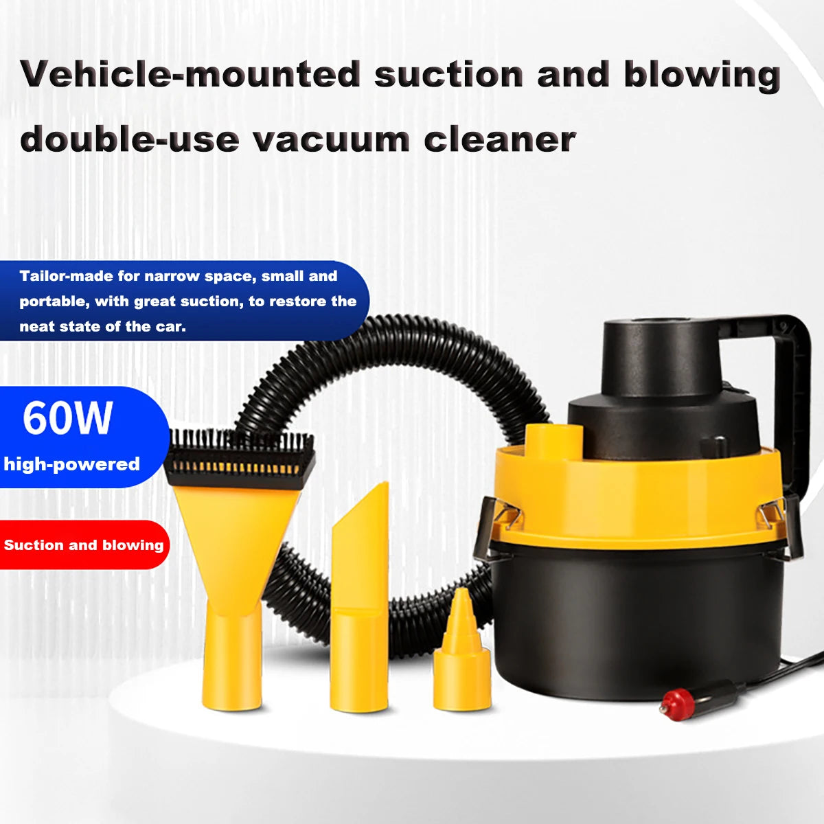 12V Car Vacuum Cleaner