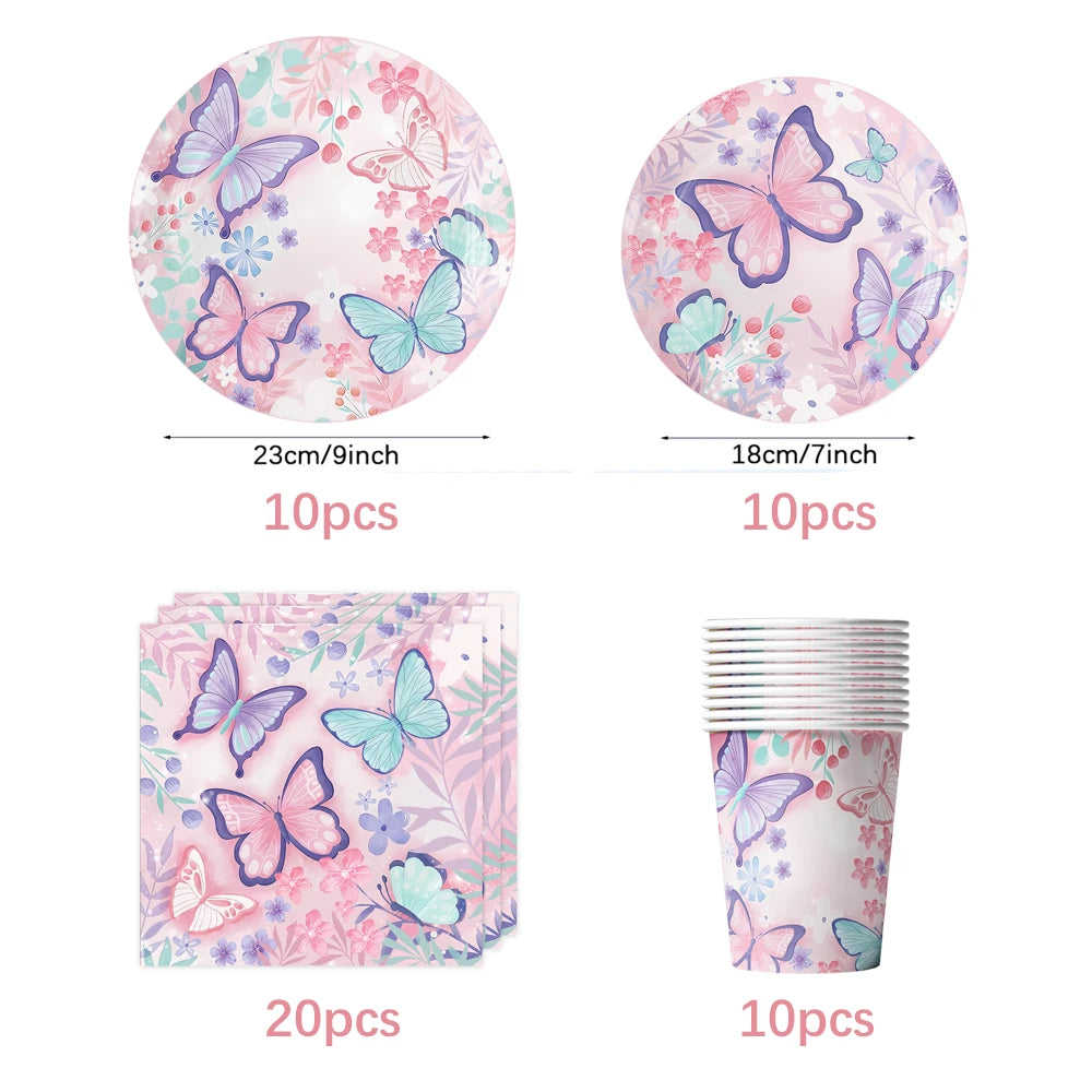 Fairy Butterfly Party Set