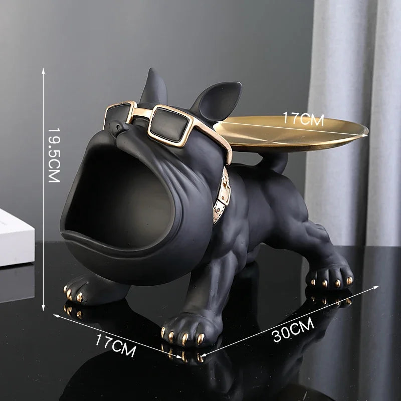 Bulldog Decorative Figurine for Home