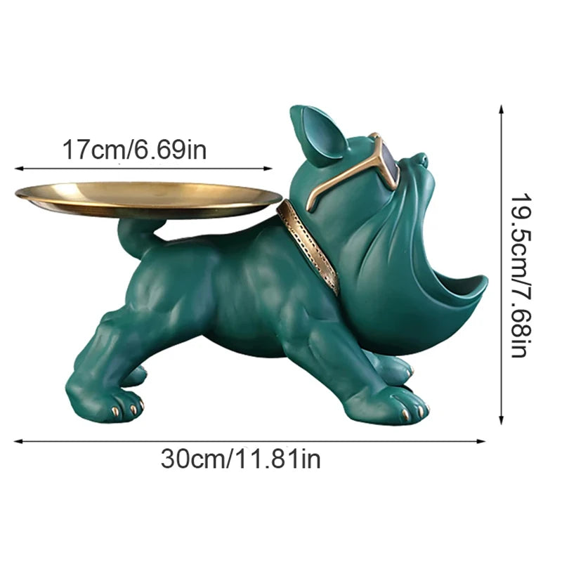 Bulldog Decorative Figurine for Home