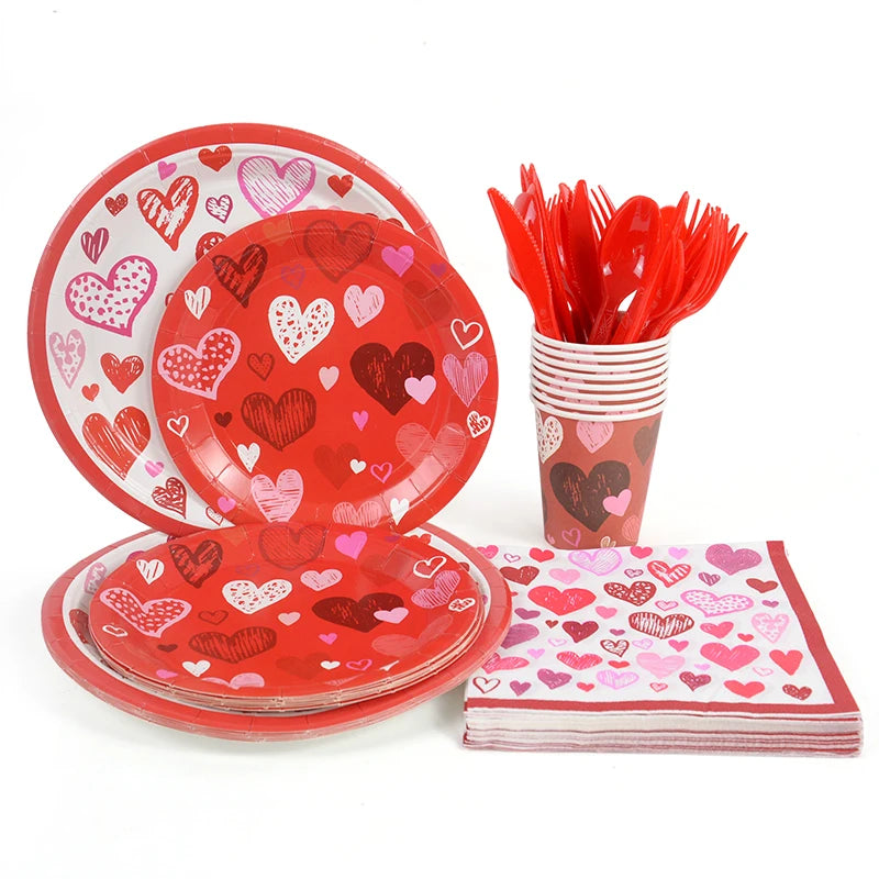 ove Heart Party Set