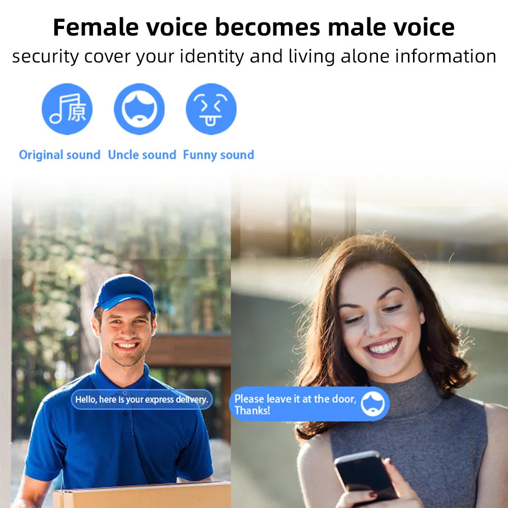 Smart Video Doorbell – Wireless with Intercom & Night Vision