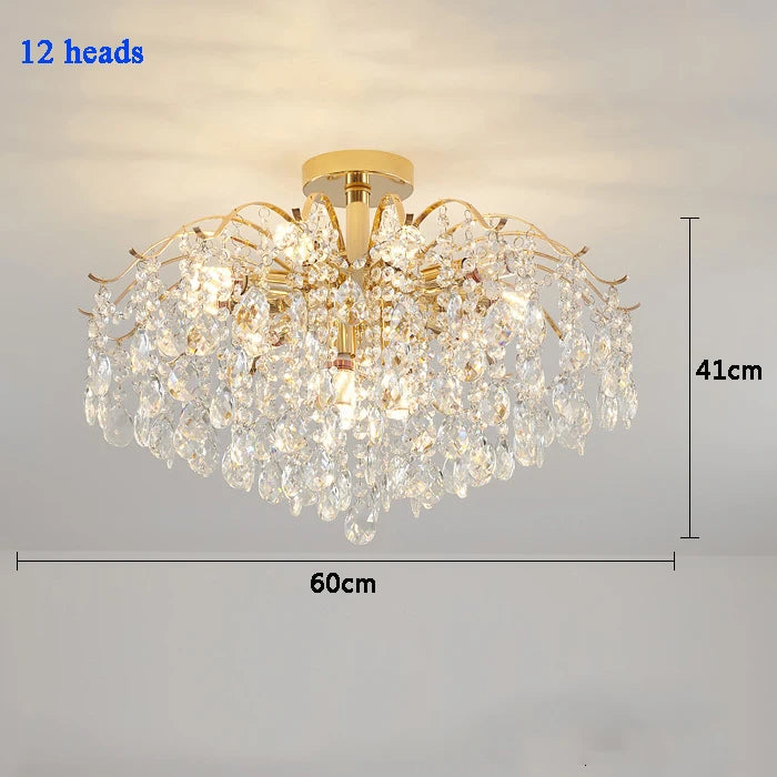 Modern Luxury Crystal Ceiling Chandelier