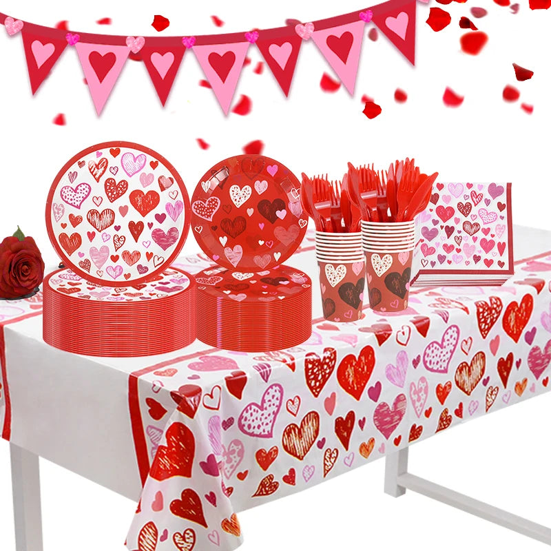 ove Heart Party Set