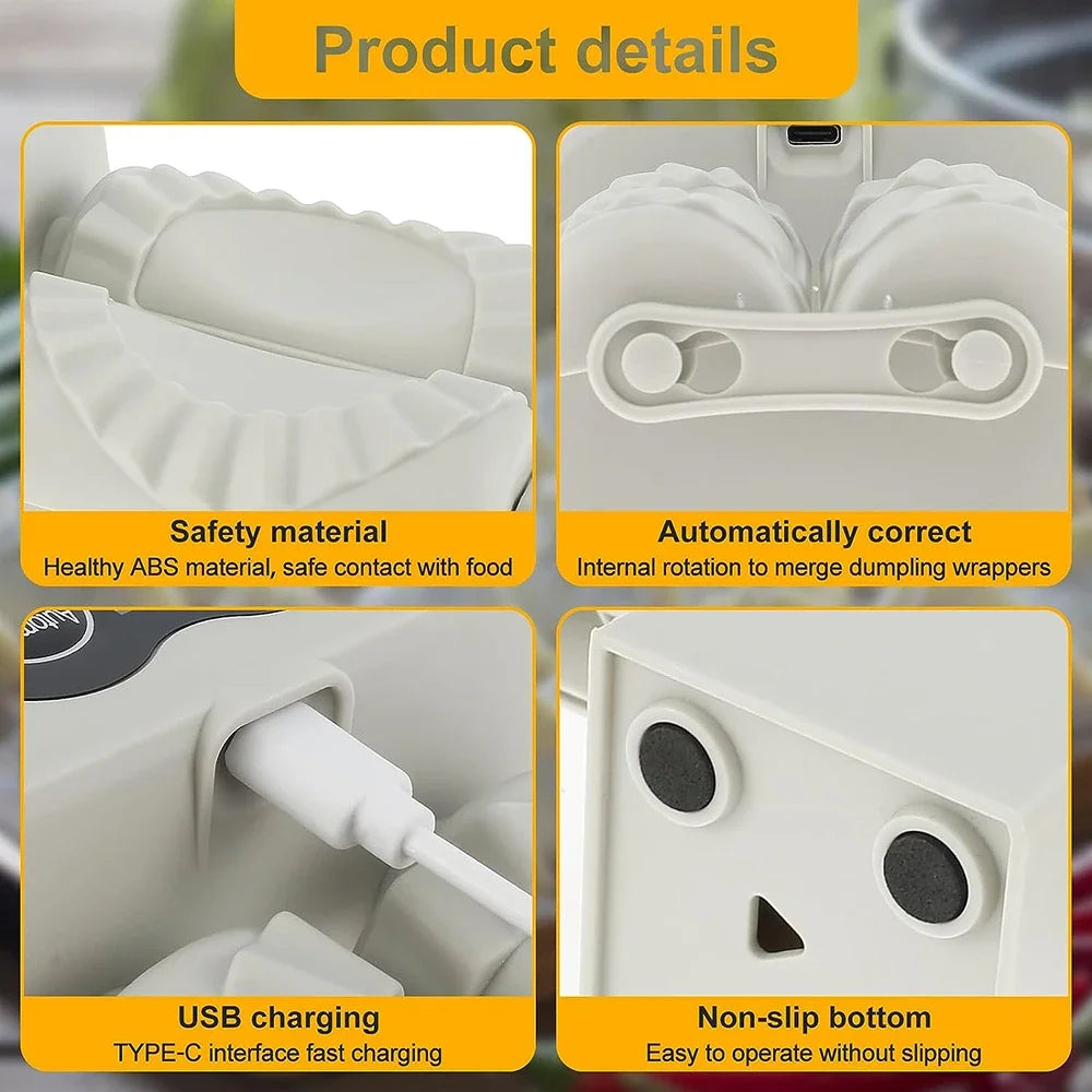 Electric double-head dumpling maker.