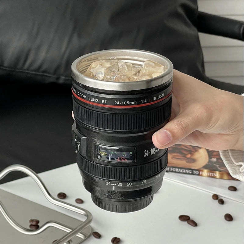 Stainless Steel Travel Thermos – Hot & Thermal Cup with Cover, Coffee Mug