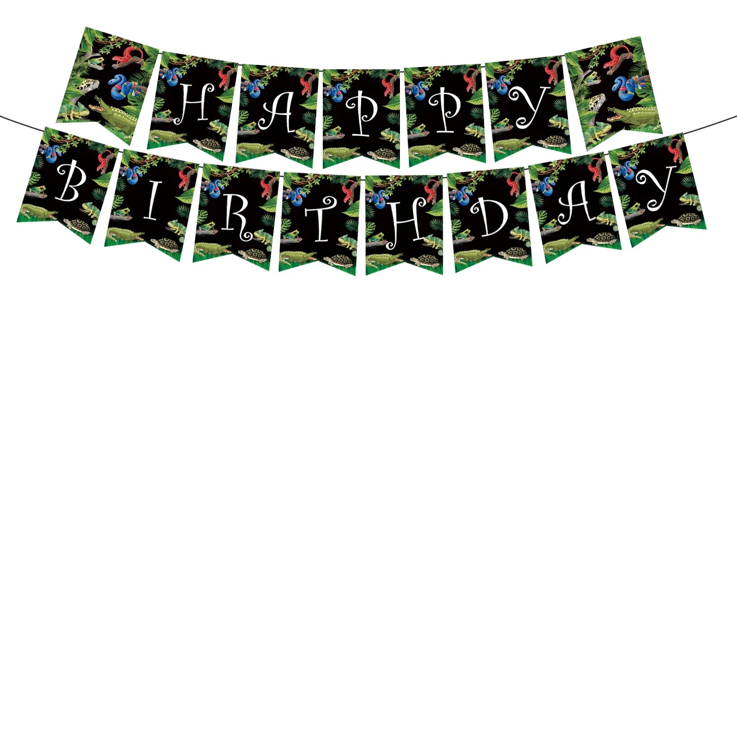 Reptile Party Supplies – Lizard & Snake Theme Tableware Set