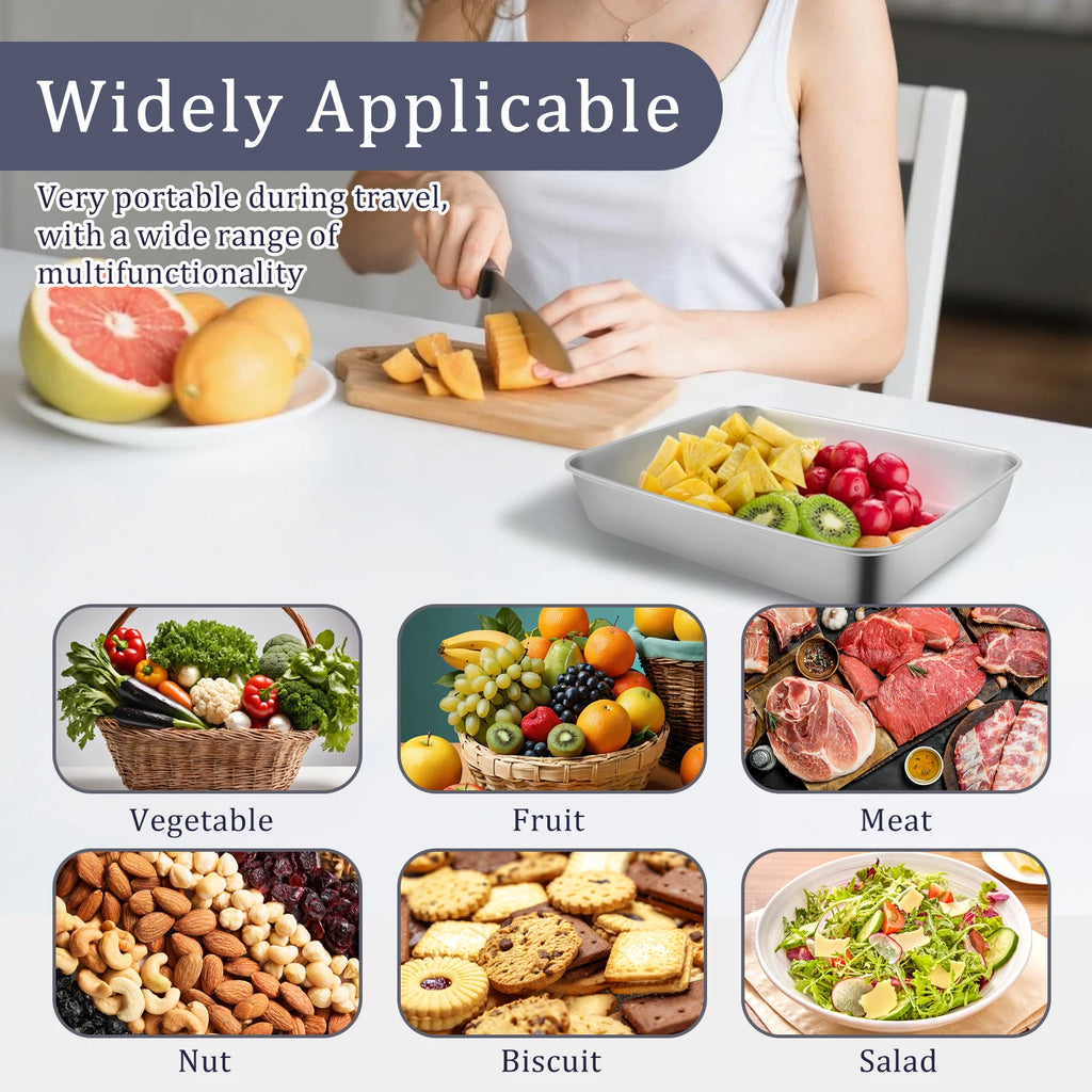 Stainless Steel Fridge Organizer