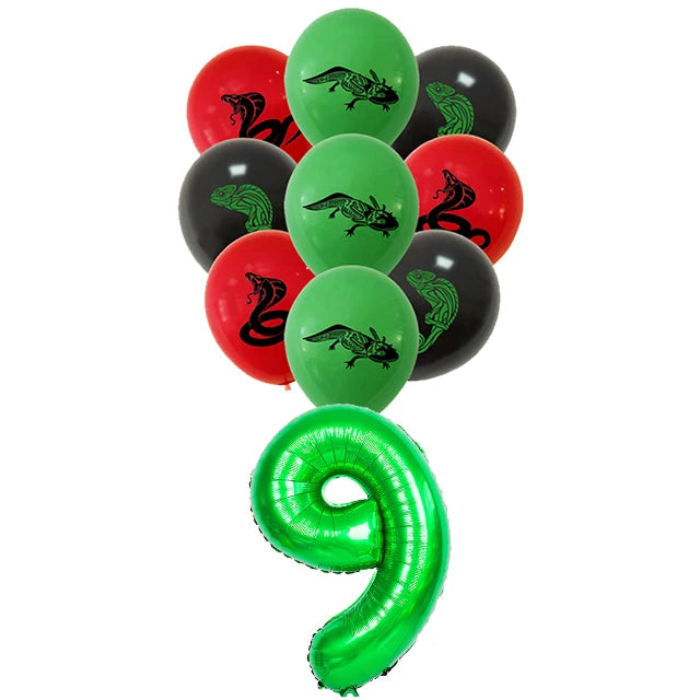 Reptile Party Supplies – Lizard & Snake Theme Tableware Set