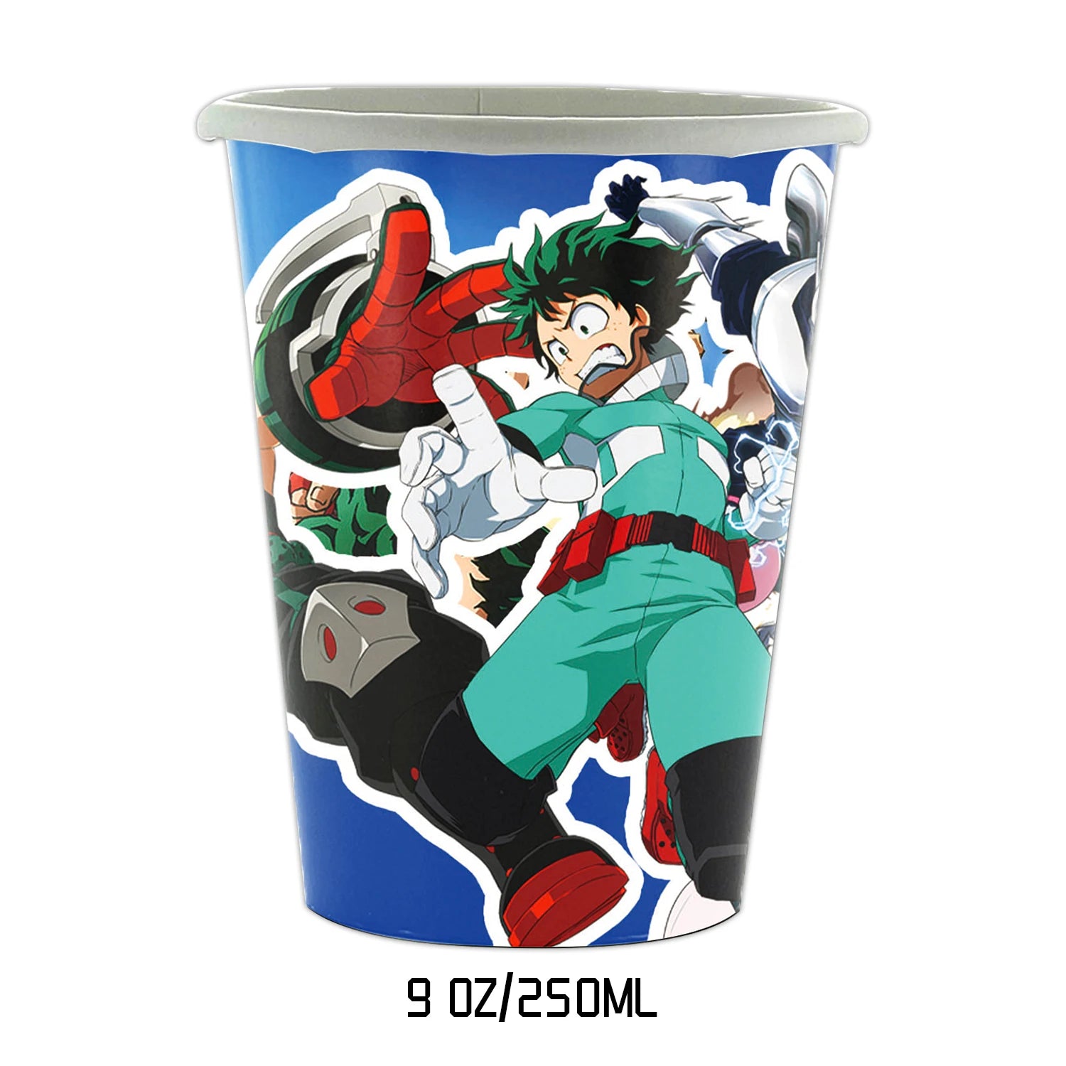 My Hero Academia Birthday Party Kit – Cake Topper & Tableware