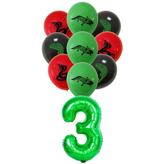 Reptile Party Supplies – Lizard & Snake Theme Tableware Set