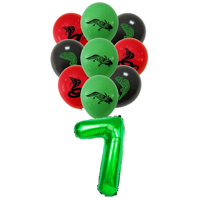 Reptile Party Supplies – Lizard & Snake Theme Tableware Set