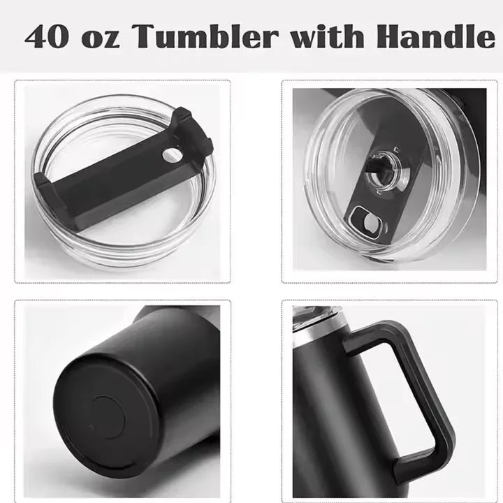 40 oz Stainless Steel Tumbler