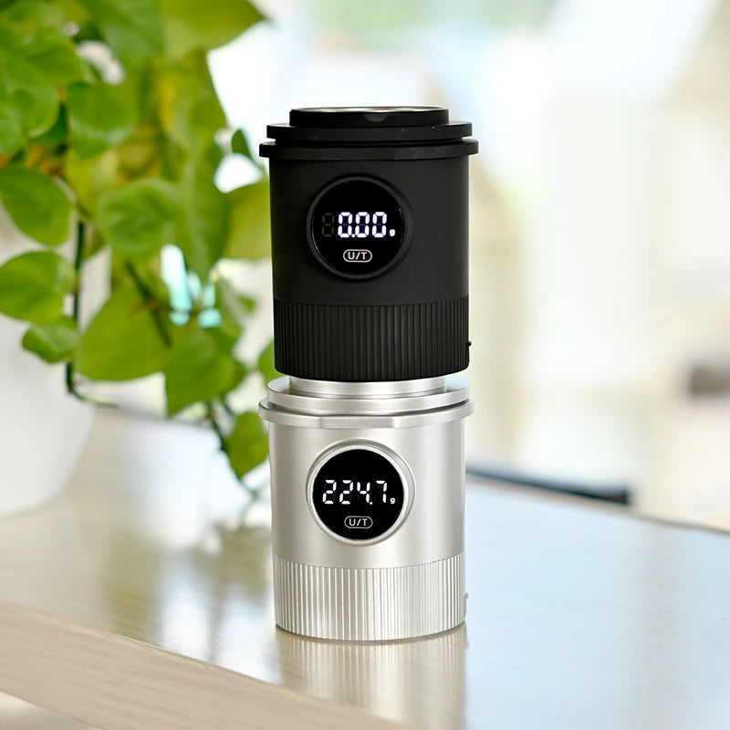 Digital Coffee Scale — LCD Electronic Weighing Cup, 500g Precision Dosing.