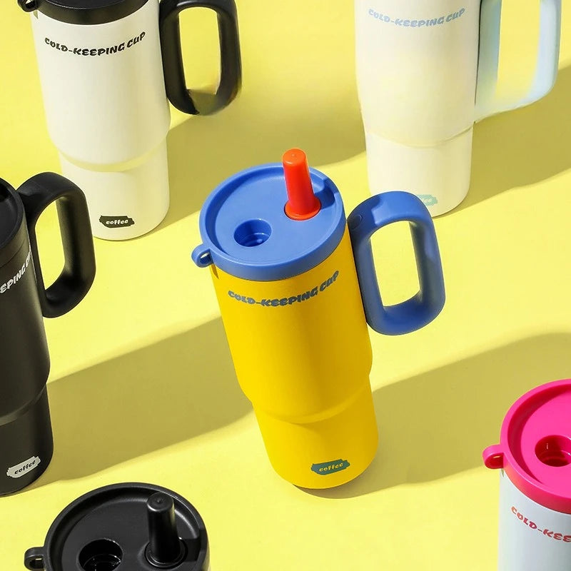 Stainless Steel Thermos Bottle – Large Capacity, Thermal, Kitchen & Home Use