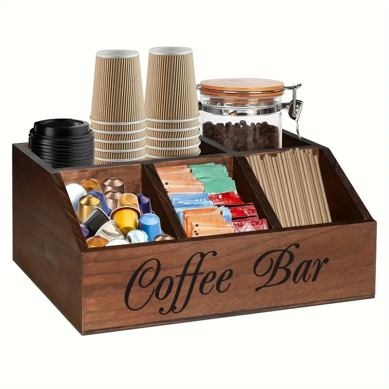 Solid Wood Storage Box Organizer