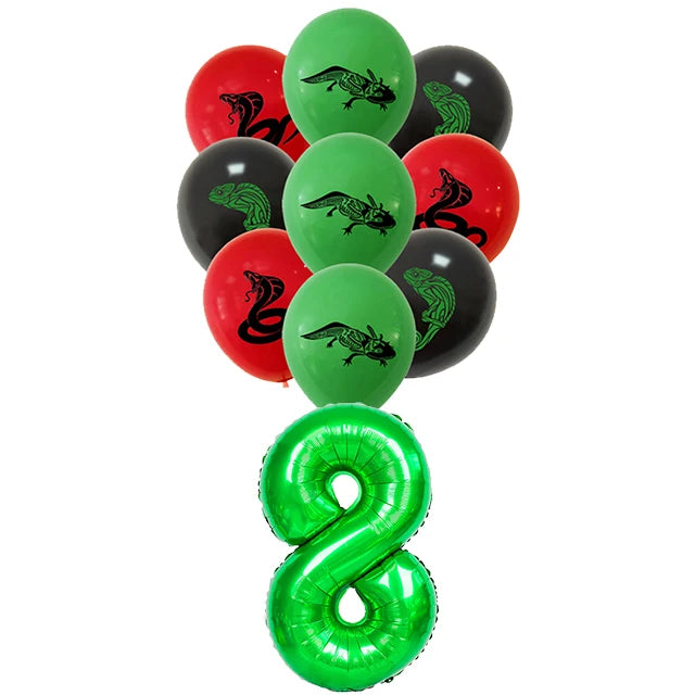 Reptile Party Supplies – Lizard & Snake Theme Tableware Set