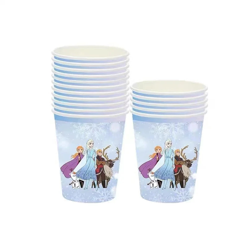 Frozen 2 Tableware Set – Elsa & Anna Birthday Party