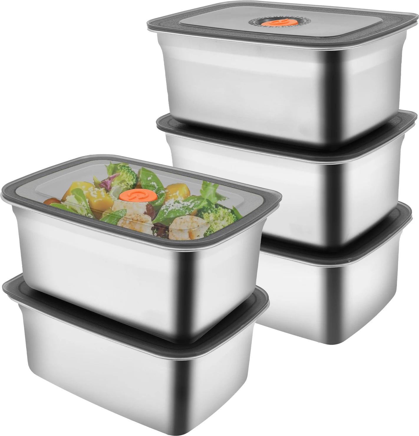 Stainless Steel Fridge Organizer