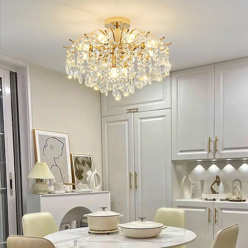 Modern Luxury Crystal Ceiling Chandelier