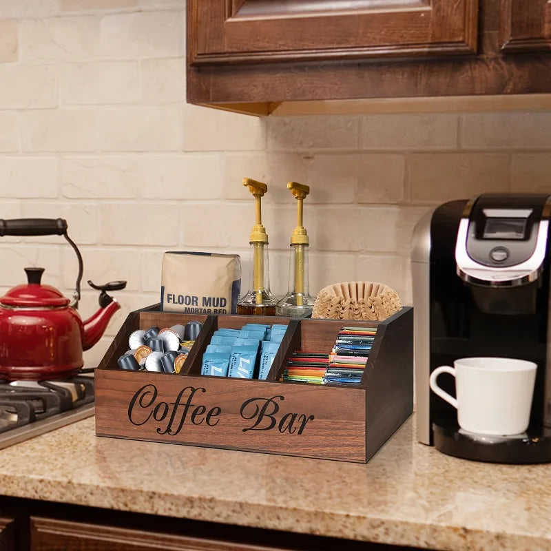 Solid Wood Storage Box Organizer