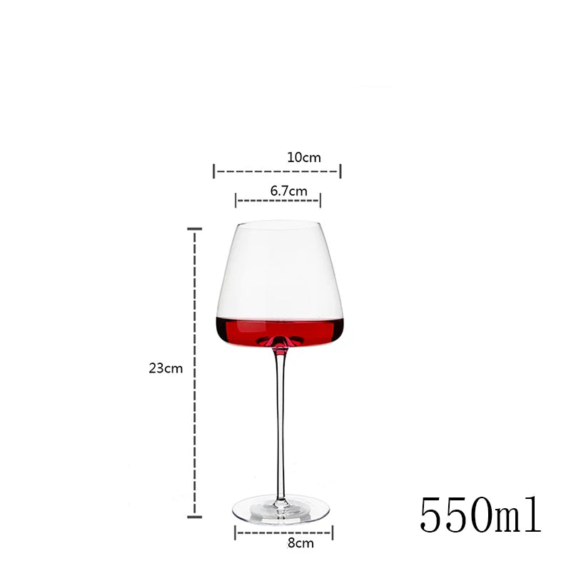 Handmade crystal goblet – perfect for wine tasting, parties, or gifts. 🍷