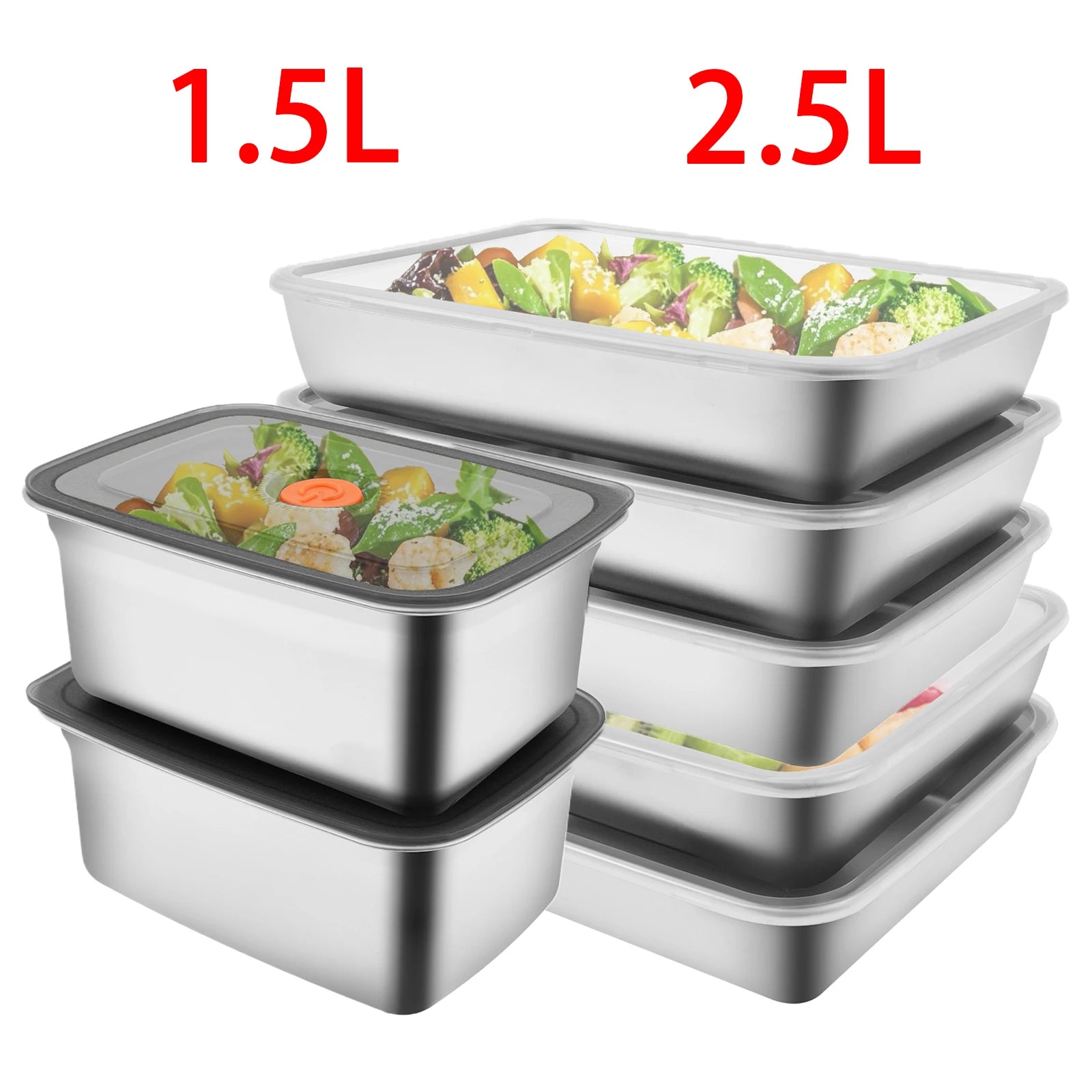 Stainless Steel Fridge Organizer