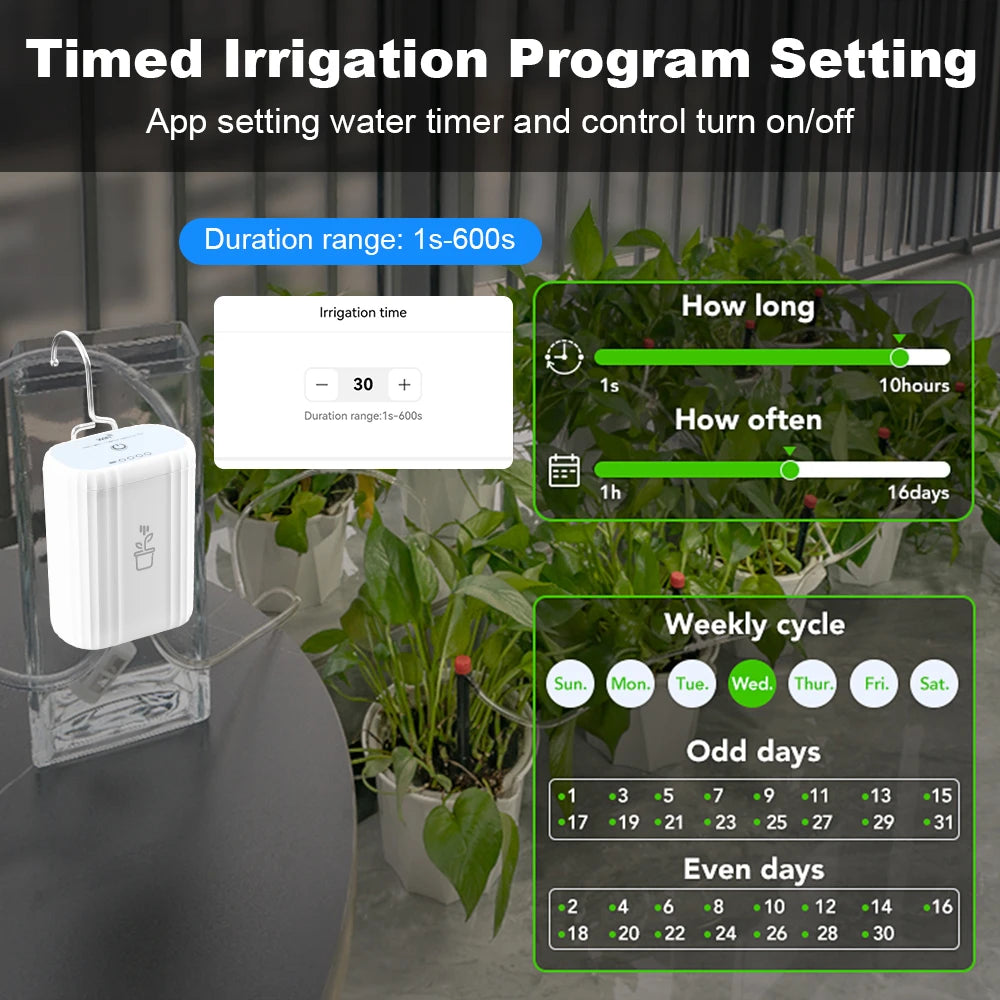 WiFi Smart Drip Watering System