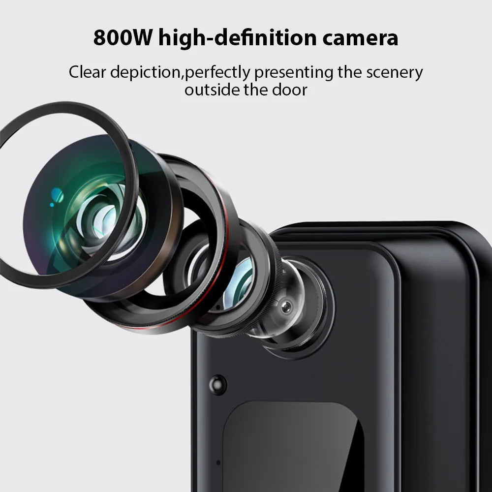 2.4G Wireless Video Doorbell – 4.3" Screen, Two-Way Intercom