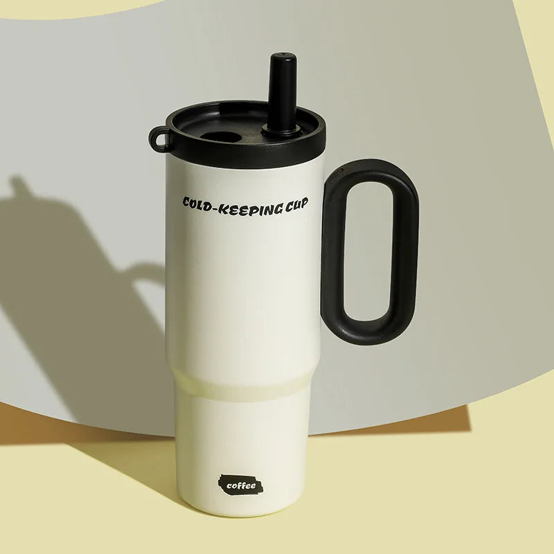 Stainless Steel Thermos Bottle – Large Capacity, Thermal, Kitchen & Home Use