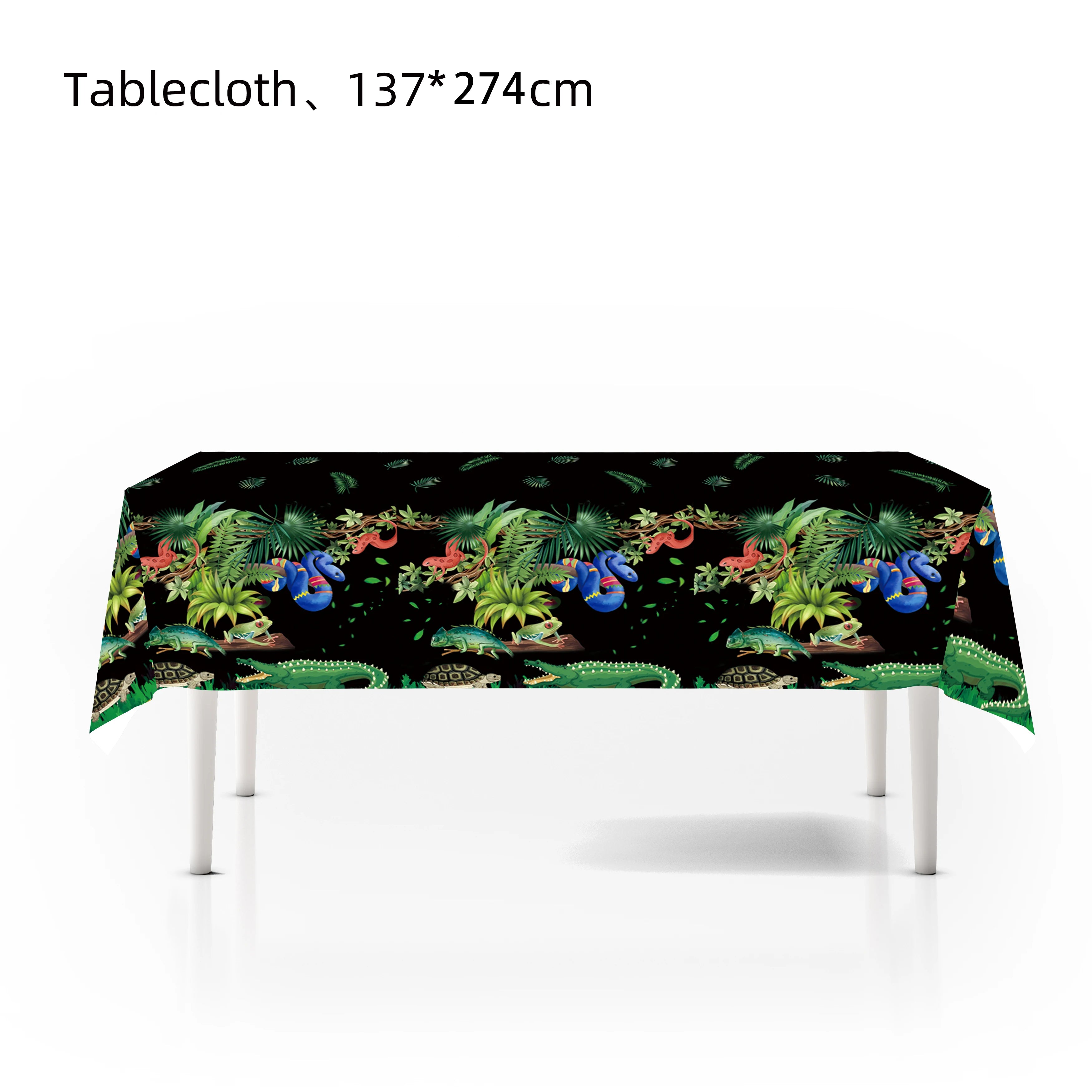 Reptile Party Supplies – Lizard & Snake Theme Tableware Set