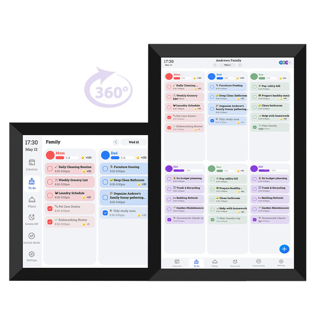 10.1in Smart Digital Calendar and Planner HD Touchscreen