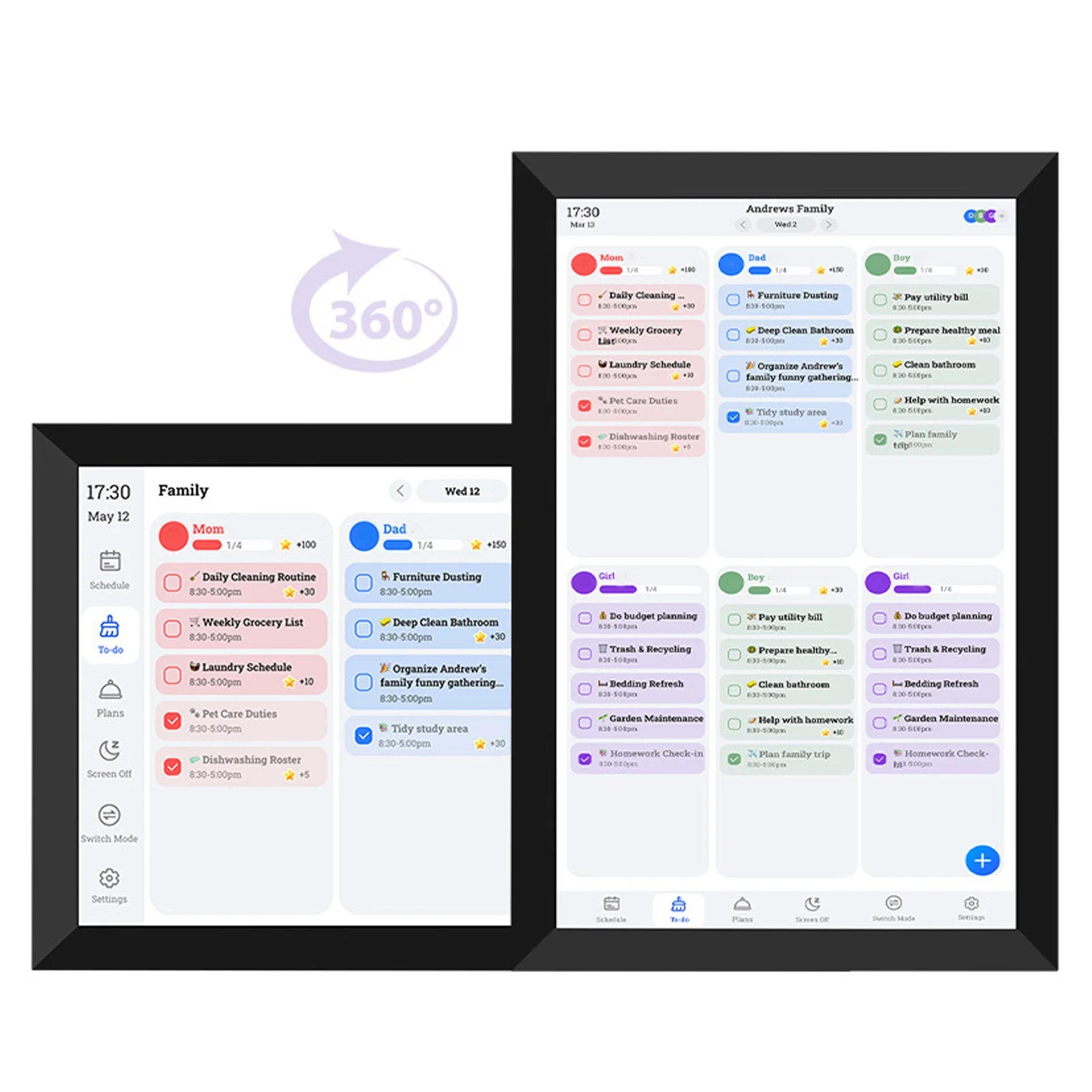 10.1in Smart Digital Calendar and Planner HD Touchscreen