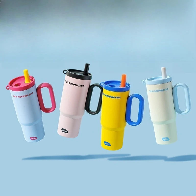 Stainless Steel Thermos Bottle – Large Capacity, Thermal, Kitchen & Home Use
