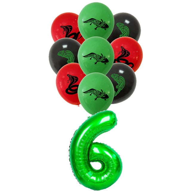 Reptile Party Supplies – Lizard & Snake Theme Tableware Set