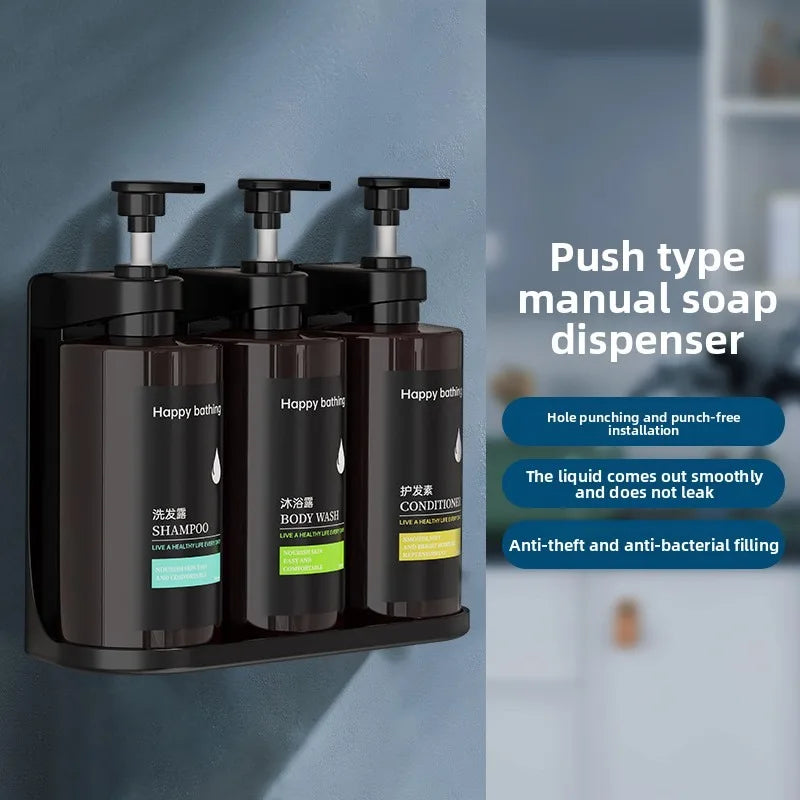 Automatic wall soap dispenser.